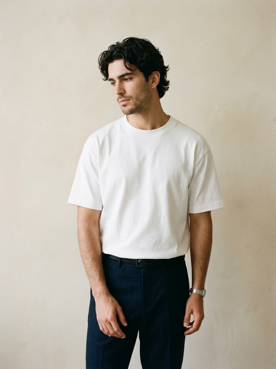 Studio Raw Crewneck Tee